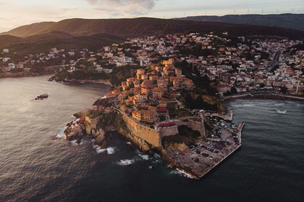 Ulcinj Castle during Sunset