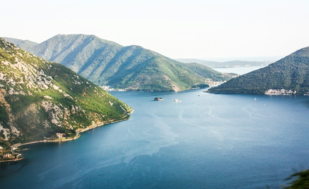 Verige Strait in Montenegro.
